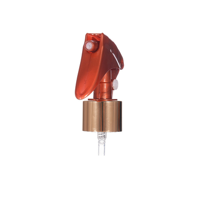 28/410 24/410 Gold Aluminum Mini Trigger Sprayer Black and White Transparent Plastic Head Push Button Switch Trigger