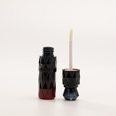 Custom 4g Empty Round Mouth Lipstick Tube With Rubber Seal Screw Closure Plastic Lip Balm Tube for Cosmetic Container Packaging