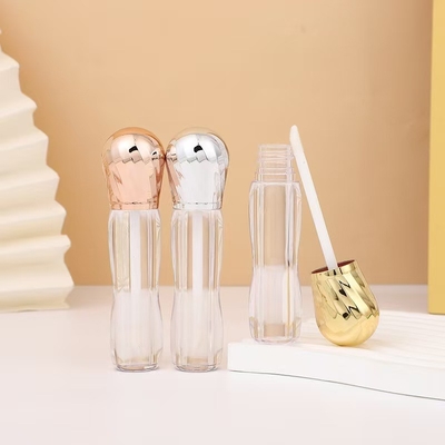 Wholesale Custom 3.5G Empty Lipstick Tube With Rubber Seal Screw Closure Plastic Lip Balm Tube for Cosmetic Container Packaging