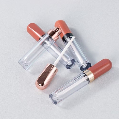DIY 4g Empty Round Mouth Lipstick Tube With Rubber Seal Screw Closure Plastic Lip Balm Tube for Cosmetic Container Packaging