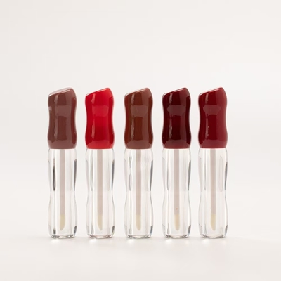 3.5g 5g Empty Lips Lipstick Tube With Rubber Seal Screw Closure Plastic Lip Balm Tube for Cosmetic Container Packaging