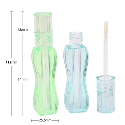 Factory 4g Empty Round Mouth Lipstick Tube With Rubber Seal Screw Closure Plastic Lip Balm Tube for Cosmetic Container Packaging