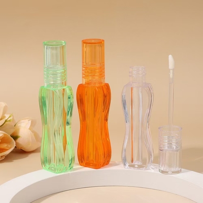 Factory 4g Empty Round Mouth Lipstick Tube With Rubber Seal Screw Closure Plastic Lip Balm Tube for Cosmetic Container Packaging
