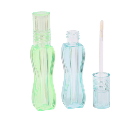 Factory 4g Empty Round Mouth Lipstick Tube With Rubber Seal Screw Closure Plastic Lip Balm Tube for Cosmetic Container Packaging