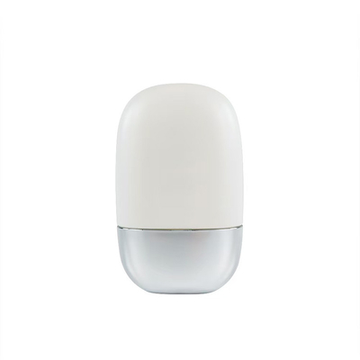 50g Oval Luxury Pink Cream Applicator Cream Sunscreen Bottles With Gold Lid