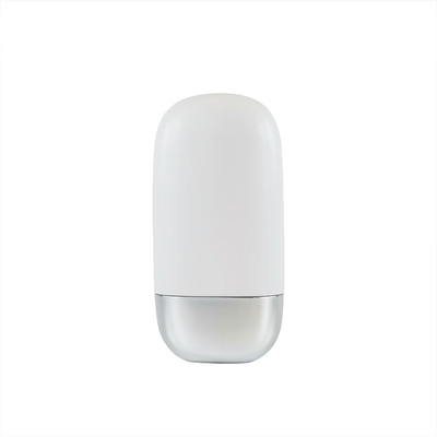 50g Oval Luxury Pink Cream Applicator Cream Sunscreen Bottles With Gold Lid