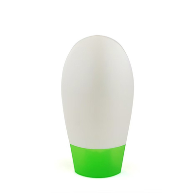 Flat Plastic Sunscreen Tube Packaging Squeeze Skincare Cream Bottle