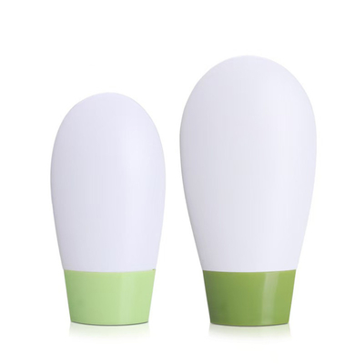 Flat Plastic Sunscreen Tube Packaging Squeeze Skincare Cream Bottle