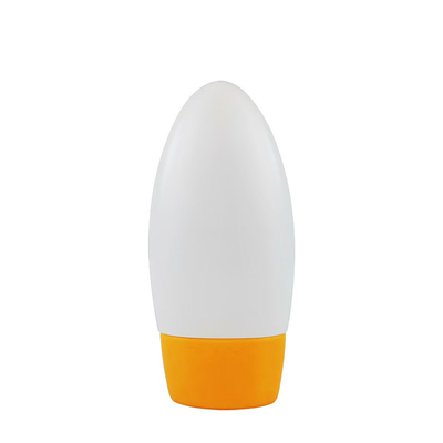 Customized Printing Provided Freely 30ml 50ml Sunscreen Foundation Serum Lotion Squeezable Plastic Bottle Inverted