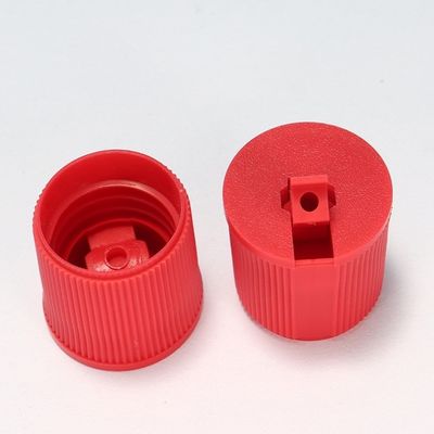 Gold Color Cosmetic Bottle Cap for Plastic Bottles with Easy Fit and PP Plastic Material
