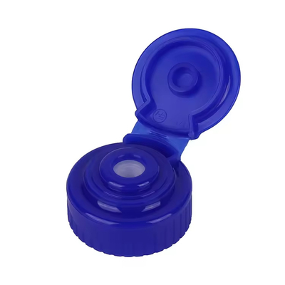 20mm Black Ribbed Flip Top Caps Plastic Screw Top Cap for Liquid Soap