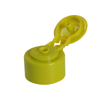 20mm Black Ribbed Flip Top Caps Plastic Screw Top Cap for Liquid Soap