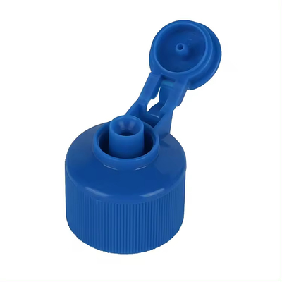 20mm Black Ribbed Flip Top Caps Plastic Screw Top Cap for Liquid Soap