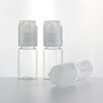 Convenient 30ml Plastic Smoke Oil Dropper Bottle with Long Thin Tip and Child Proof Cap