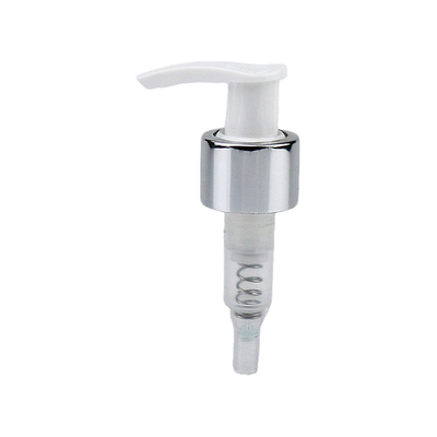 28mm 28/410 Bottom Locking PP Plastic Gold Aluminum Lotion Pump