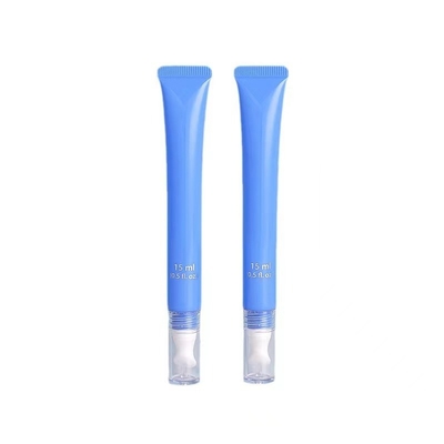 Round Black Tube With Screw Cap For Face Cream And Skin Care Low MOQ