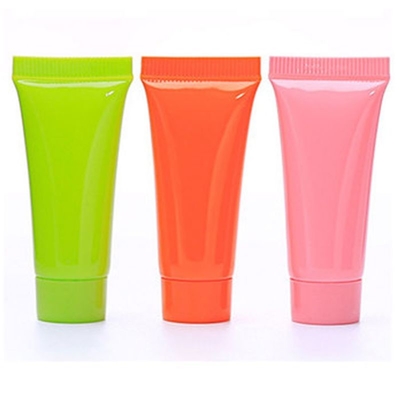White Plastic Squeeze Tube With Flip Cap for Cleaning Mask Contents Cream Lotion Packaging Cosmetic Type