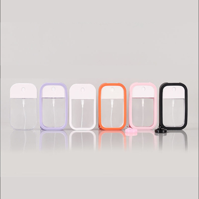 Pocket Plastic Credit Card Spray Bottle Colorful Perfume Spray Bottle
