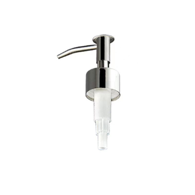 Stainless Steel Gold Out spring Lotion Pump Black Metal Soap Dispenser Diameter 28mm