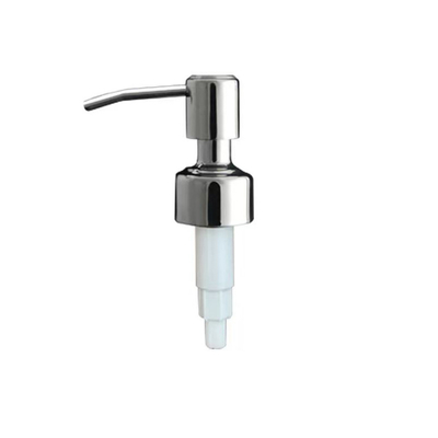 Stainless Steel Gold Out spring Lotion Pump Black Metal Soap Dispenser Diameter 28mm