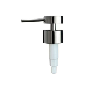 Stainless Steel Gold Out spring Lotion Pump Black Metal Soap Dispenser Diameter 28mm