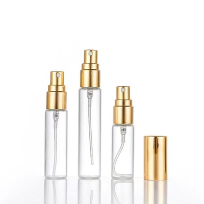 10ml Mini Empty Clear Spray Bottle Glass Perfume Sample Oil Packaging
