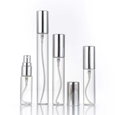10ml Mini Empty Clear Spray Bottle Glass Perfume Sample Oil Packaging