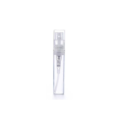 10ml Clear Mini Spray Perfume Glass Sample Bottle With Plastic Spray Pump Leakproof Yes