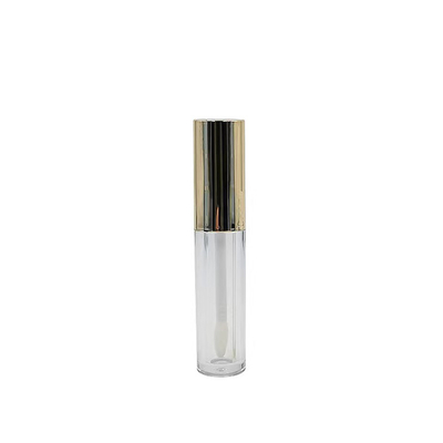 Black Lip Gloss Tube Black Box Wrapped With Custom logo