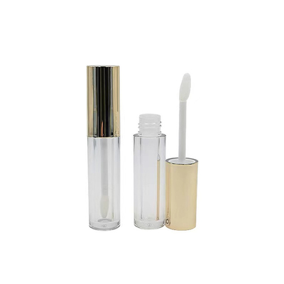 Black Lip Gloss Tube Black Box Wrapped With Custom logo