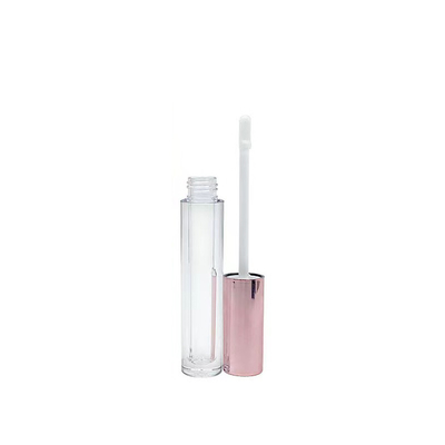 Rubber Seal Screw Closure Plastic Lip Balm Tube for Cosmetic Container Packaging Custom 4g Empty Round Mouth Lipstick Tube With
