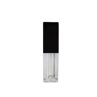Custom 4g Empty Round Mouth Lipstick Tube With Rubber Seal Screw Closure Plastic Lip Balm Tube for Cosmetic Container Packaging
