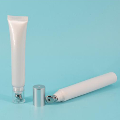 Empty Cosmetic Packaging Double Layer PE Tube With Silk Screen