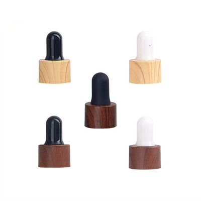 18mm 24mm Ribbed PP Plastic Dropper for Essential Oil Bottle and Versatile