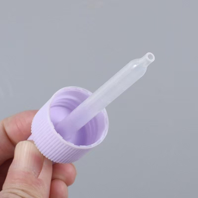 Custom Color 18mm 24mm Ribbed PP Plastic Dropper With Plastic Pipette Professional Liquid Dispensing Tool