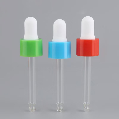 Custom Color 18mm 24mm Smooth PP Plastic Dropper With Plastic Pipette for Precise Measurements