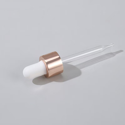 18mm 24mm Aluminum Closure Screw PP Plastic Dropper For Serum Popular Choice
