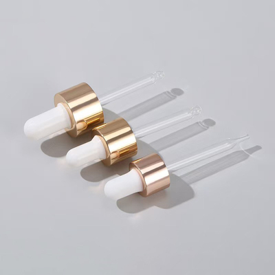 18mm 24mm Aluminum Closure Screw PP Plastic Dropper For Serum Popular Choice