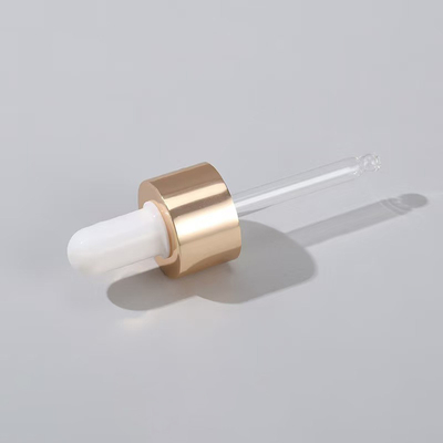 18mm 24mm Aluminum Closure Screw PP Plastic Dropper For Serum Popular Choice