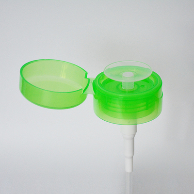 Plastic PET Material Colorful 28/410 33/410 0.5cc Dosage Flip Top Nail Polish Dispenser Remover Oil Pump Leak-proof