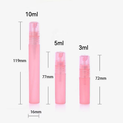 In Stock 3ml 5ml 8ml 10ml Press Down PP Plastic Perfume Mist Bottle