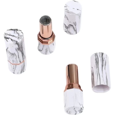 Plastic Lip Balm Tube For Cosmetic Packaging Custom 4g Empty Round Mouth Lipstick Tube