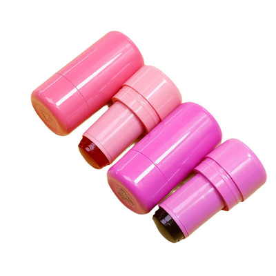 Screw Lid Plastic Lip Balm Tube Easy To Carry And Sealing For Cosmetic Container Packaging