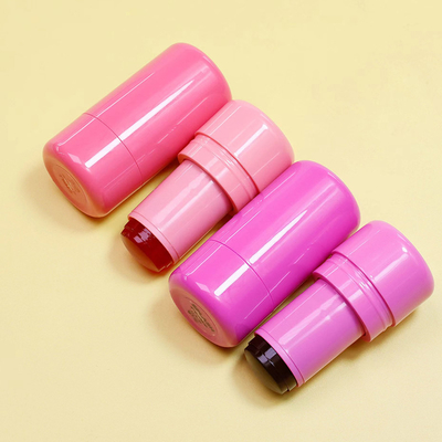 Screw Lid Plastic Lip Balm Tube Easy To Carry And Sealing For Cosmetic Container Packaging