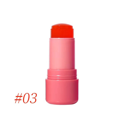 Lipstick Tube With Rubber Seal Plastic Lip Balm Tube For Cosmetic Container Packaging