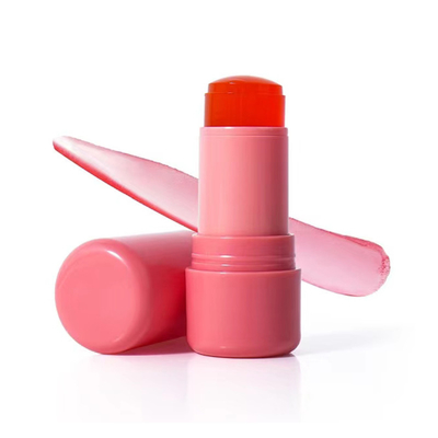Lipstick Tube With Rubber Seal Plastic Lip Balm Tube For Cosmetic Container Packaging