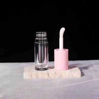 Gloss Empty Tubes Custom Logo Black Container With Brush 5ML Lip Gloss Tube Gradient Lip