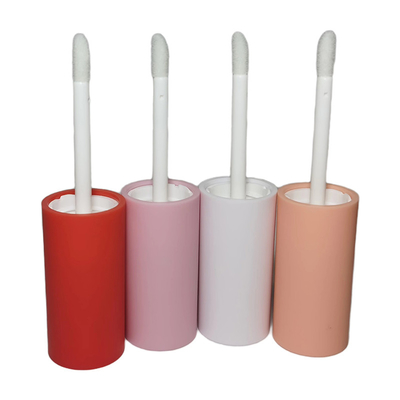 Packaging Empty 6ml Clear Lip Gloss Tubes Wand Round Custom Logo Lip Gloss Tubes