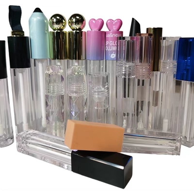 Custom Packaging for Makeup Lipsticks and Lip Gloss Plastic Lipstick Container