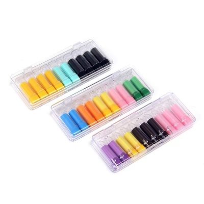 1G Empty Lipstick Tube Screw Closure Plastic Lip Balm Tube for Cosmetic Container Packaging